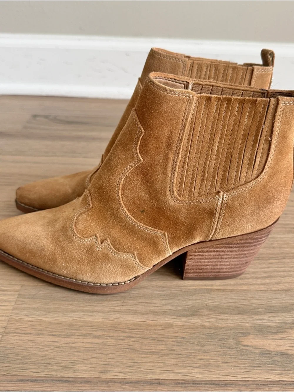 Sam Edelman Winona Western Booties 6.5 - Picture 6 of 15